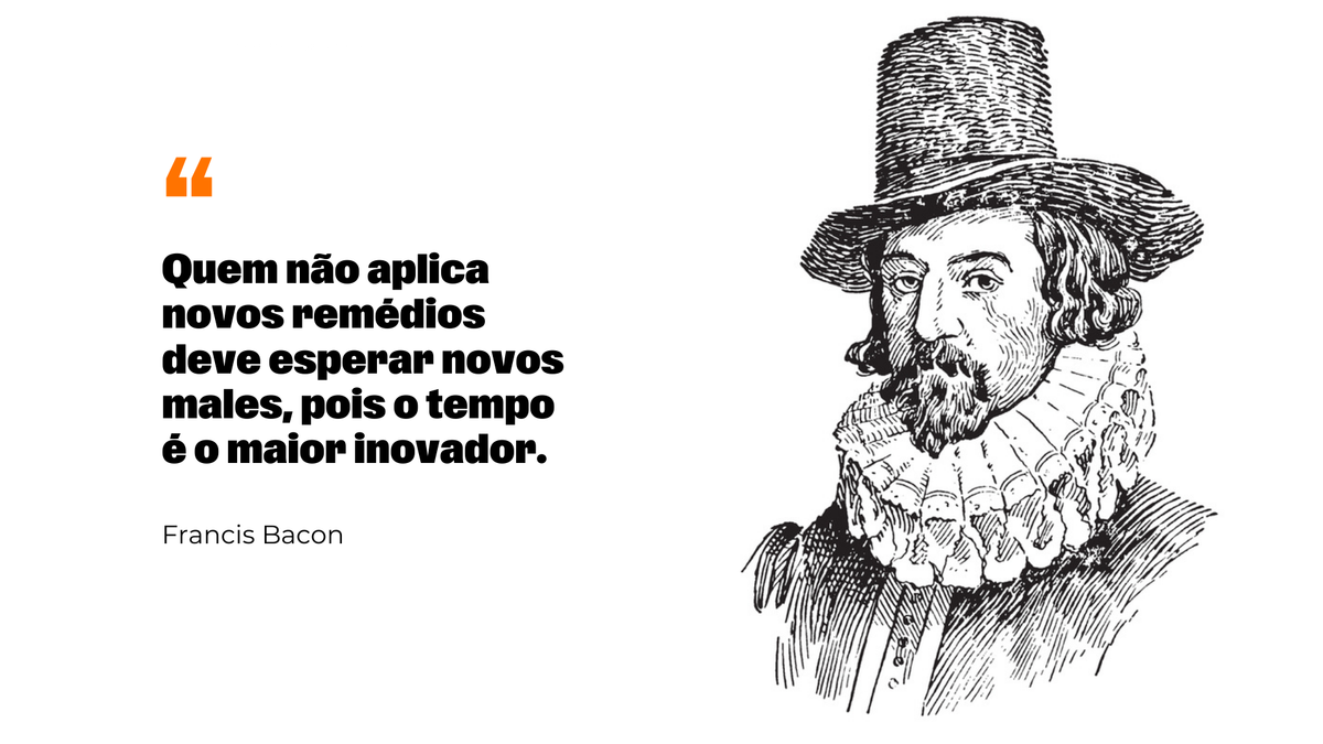 IA está colocando em prática os projetos de Francis Bacon